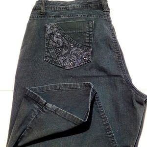 Gloria Vanderbilt Gabby Skimmer Crop Jeans (14)